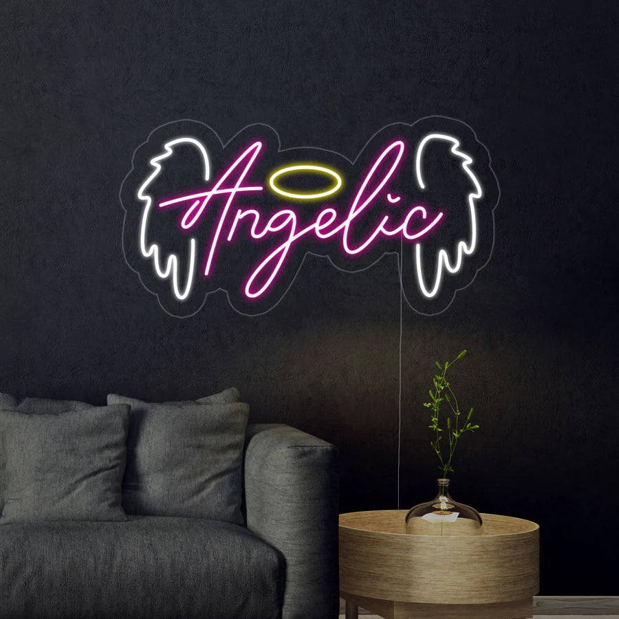 Angelic neon