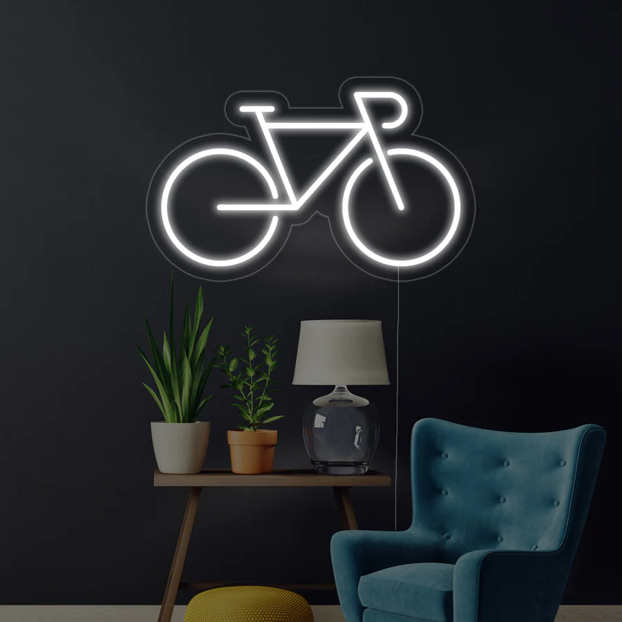 bicicletta neon