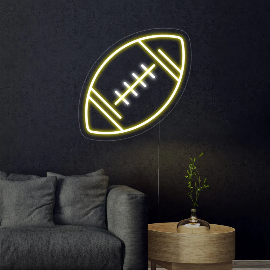 Football palla neon