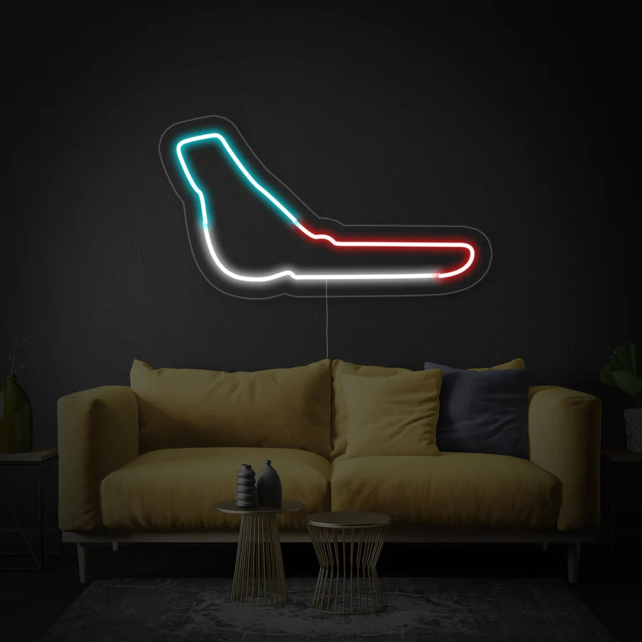 Circuito Monza F1 neon