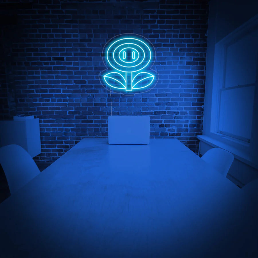 Fiore super mario Neon