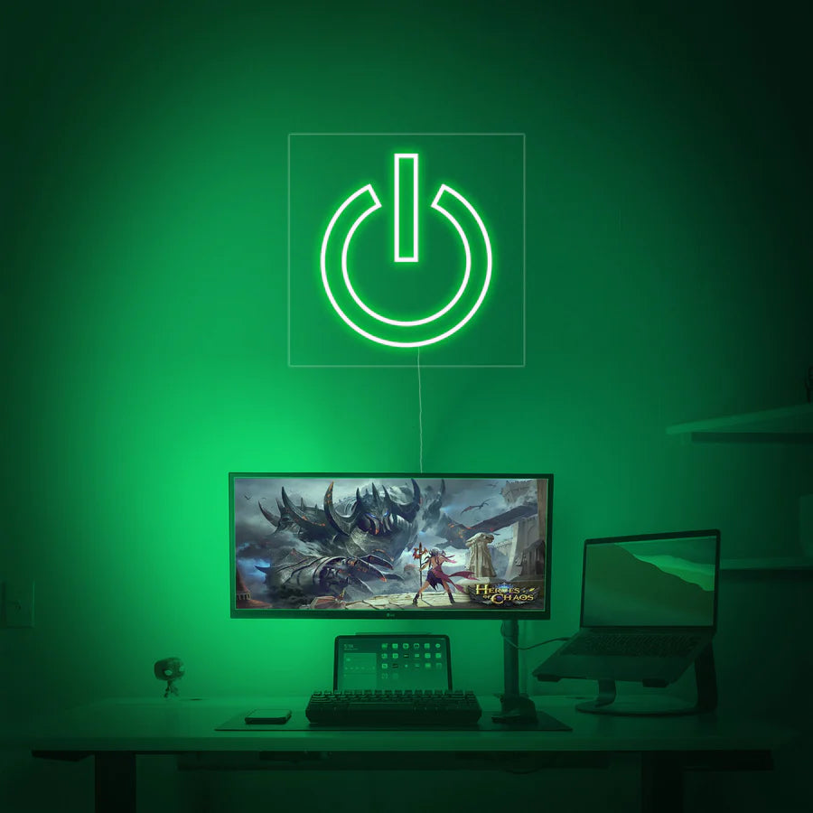 Power On neon