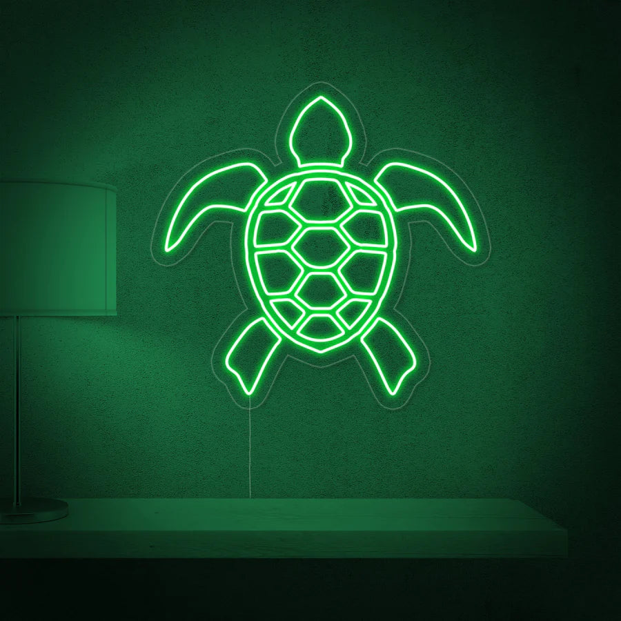 tartaruga neon