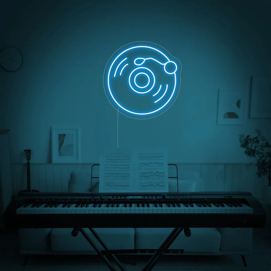 Disco Vinile neon