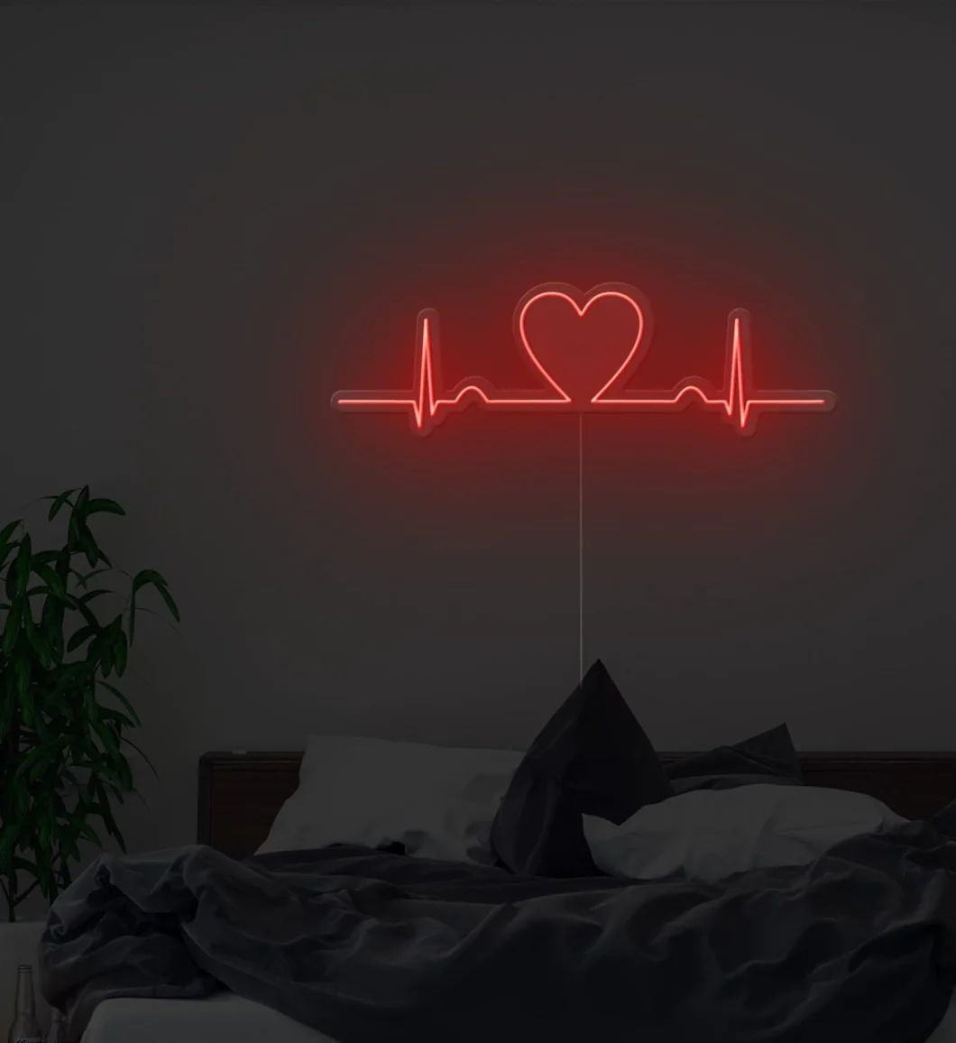 Aritmia cuore neon