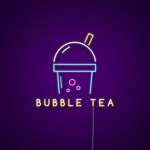 bubble tea neon