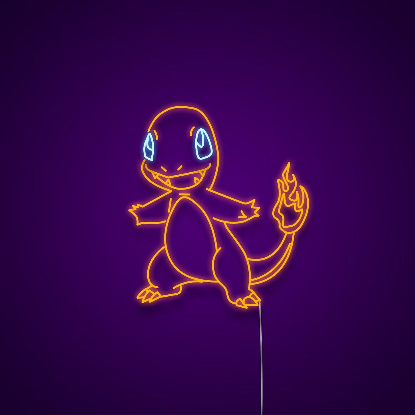 Charmender pokemon neon