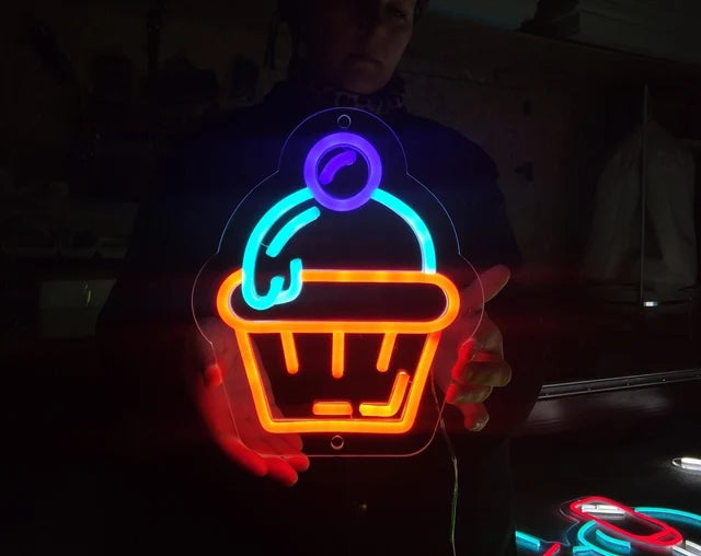 cupcake Neon