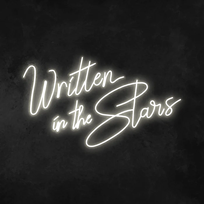 Written in the Stars neon