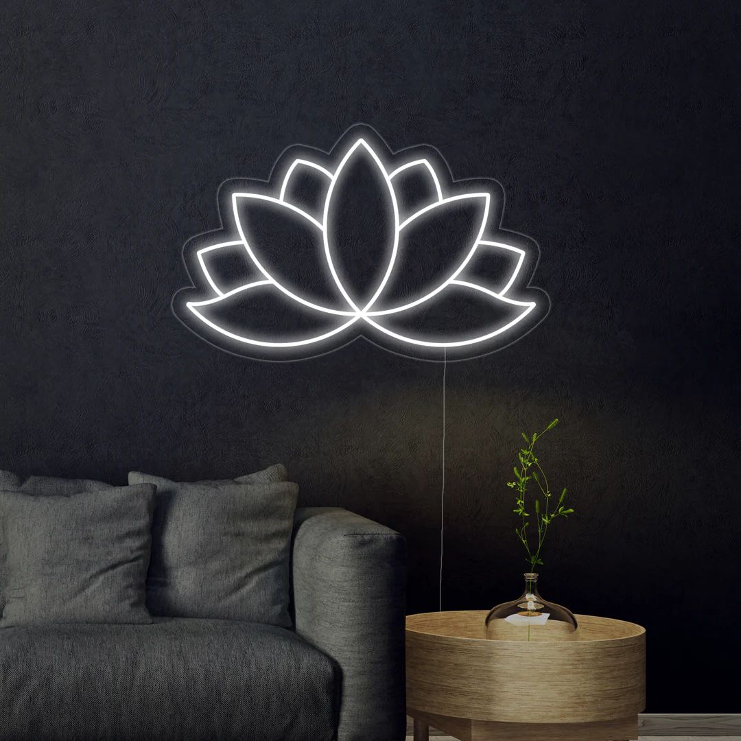 Fior di loto neon