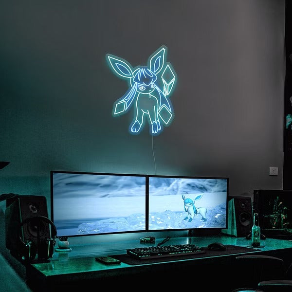 Glaceon pokemon neon