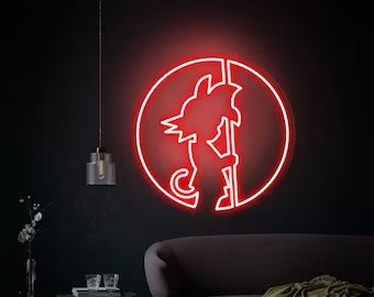 Son Goku neon