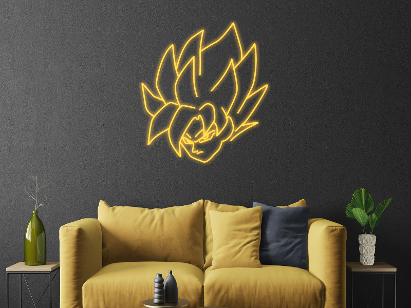 Goku Sayan neon