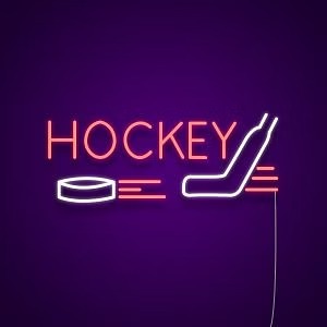 Hockey neon