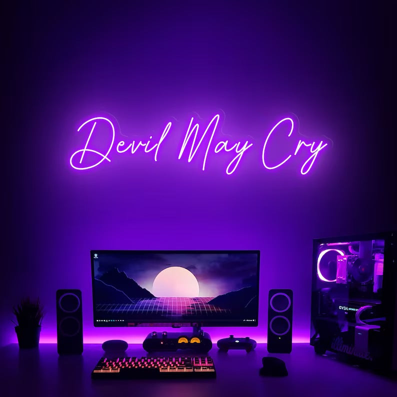 Devil may cry neon
