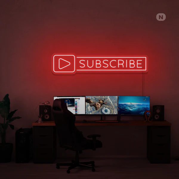 Iscriviti subs neon