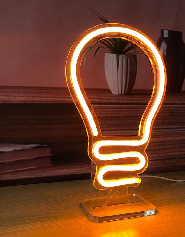lampadina neon lampada