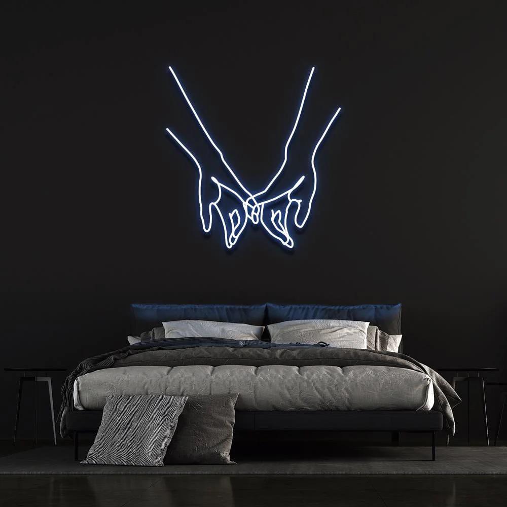 mano nella mano migniolo neon