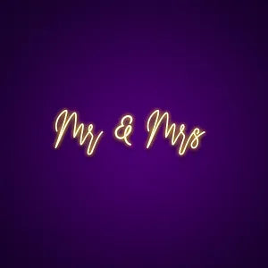 mr and mrs neon