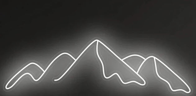 montagna neon