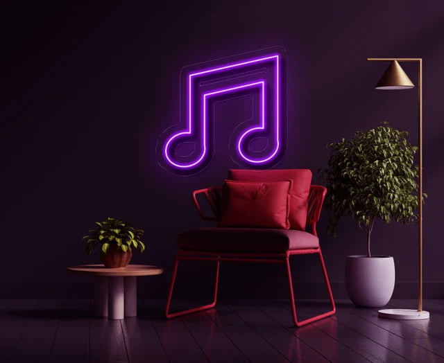 Nota musicale Neon