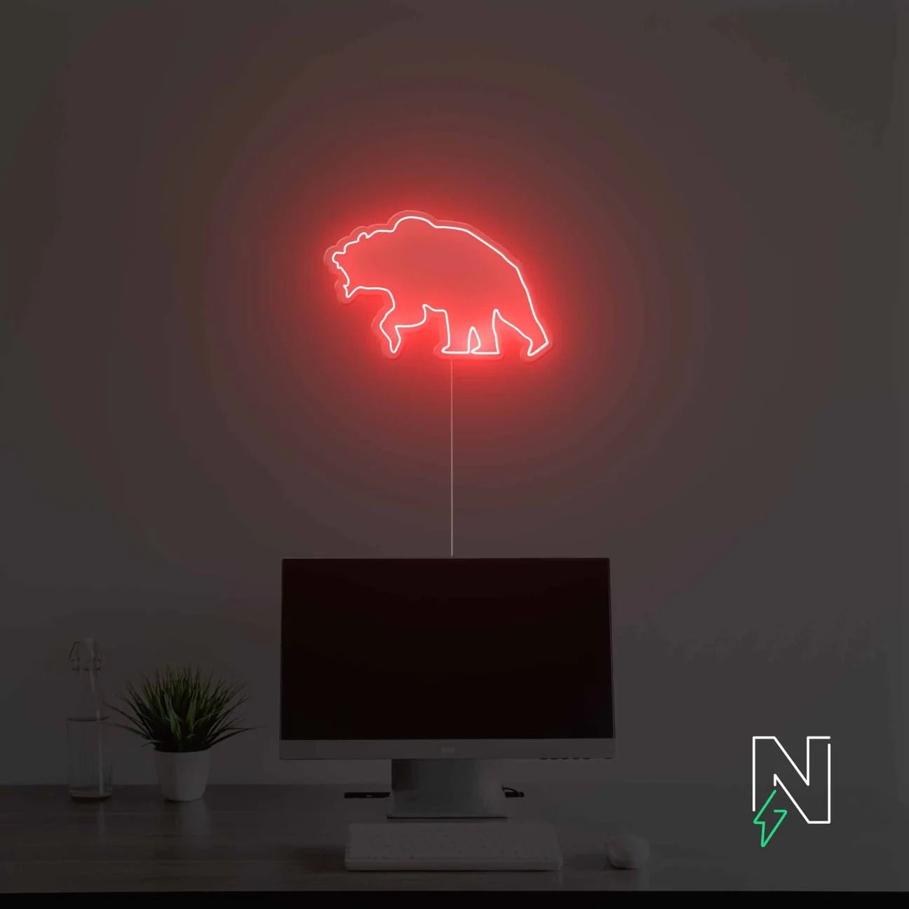 Neon orso