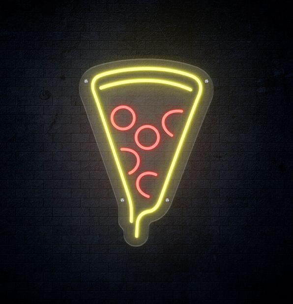 pizza neon