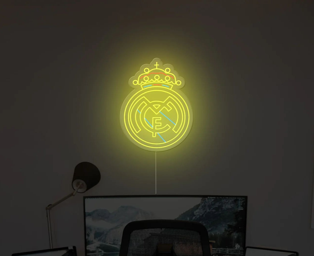 real madrid neon