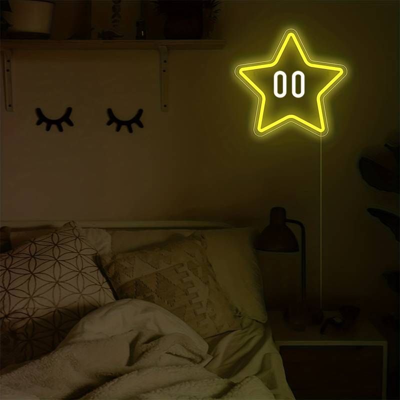 stella super mario neon