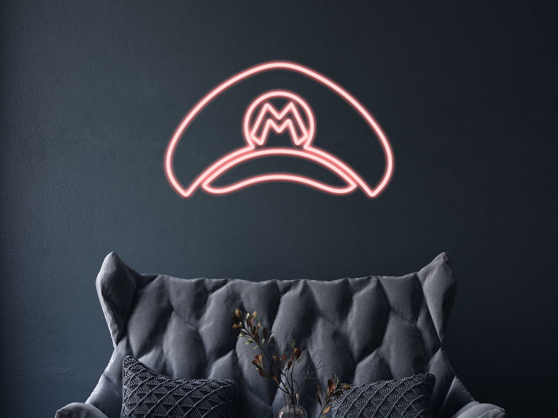 Super mario neon