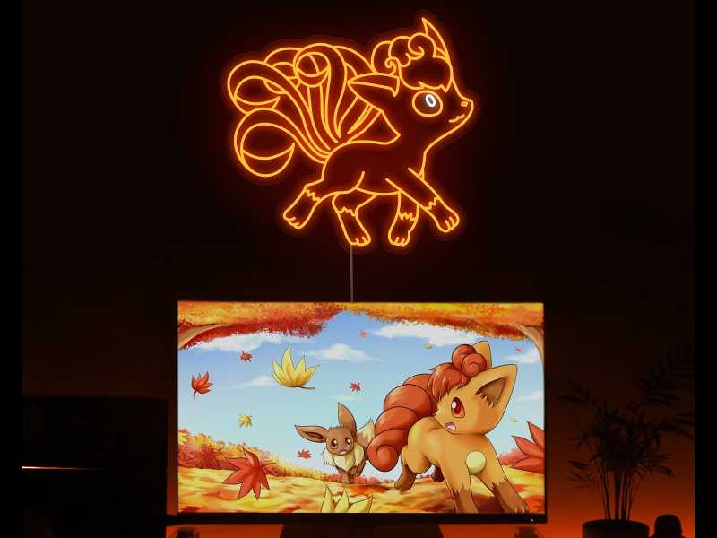 Vulpix pokemon neon