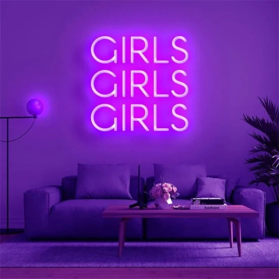 Girl Girl Girl neon