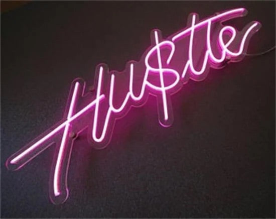 Hustle neon