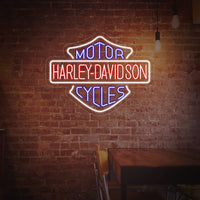 harley davidson neon