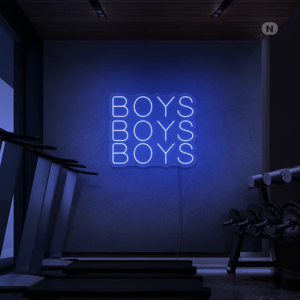 boys boys boys neon