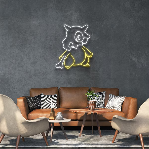 Cubone pokemon neon