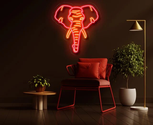 elefante neon
