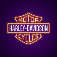 harley davidson neon