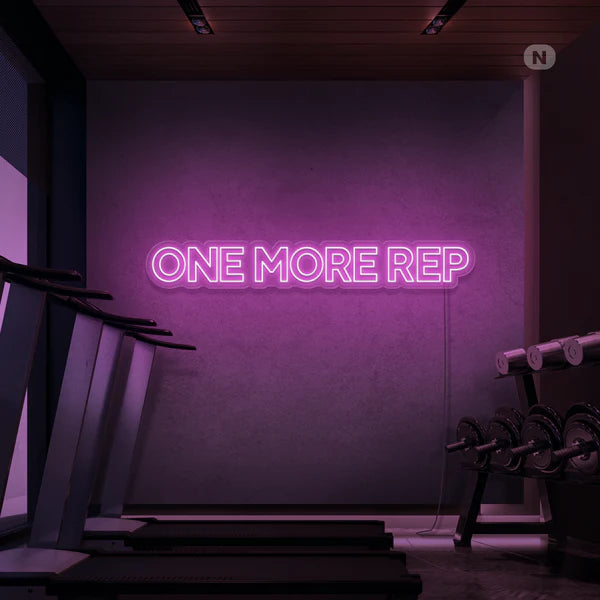 one more rep neon