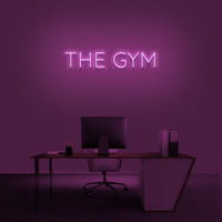 the gym Neon