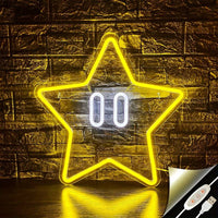 stella super mario neon