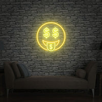 Smile dollaro neon