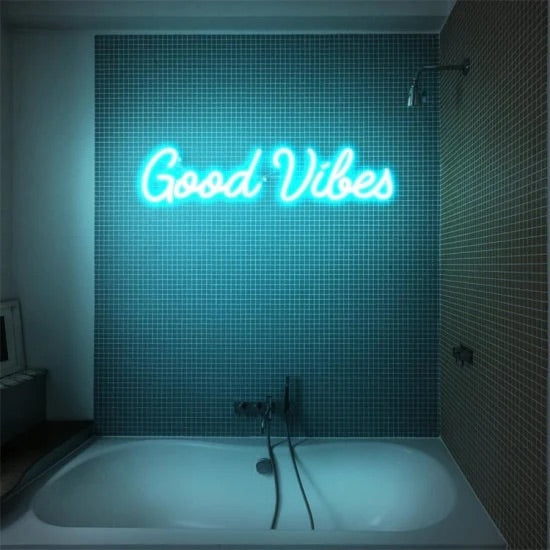 Good vibes neon